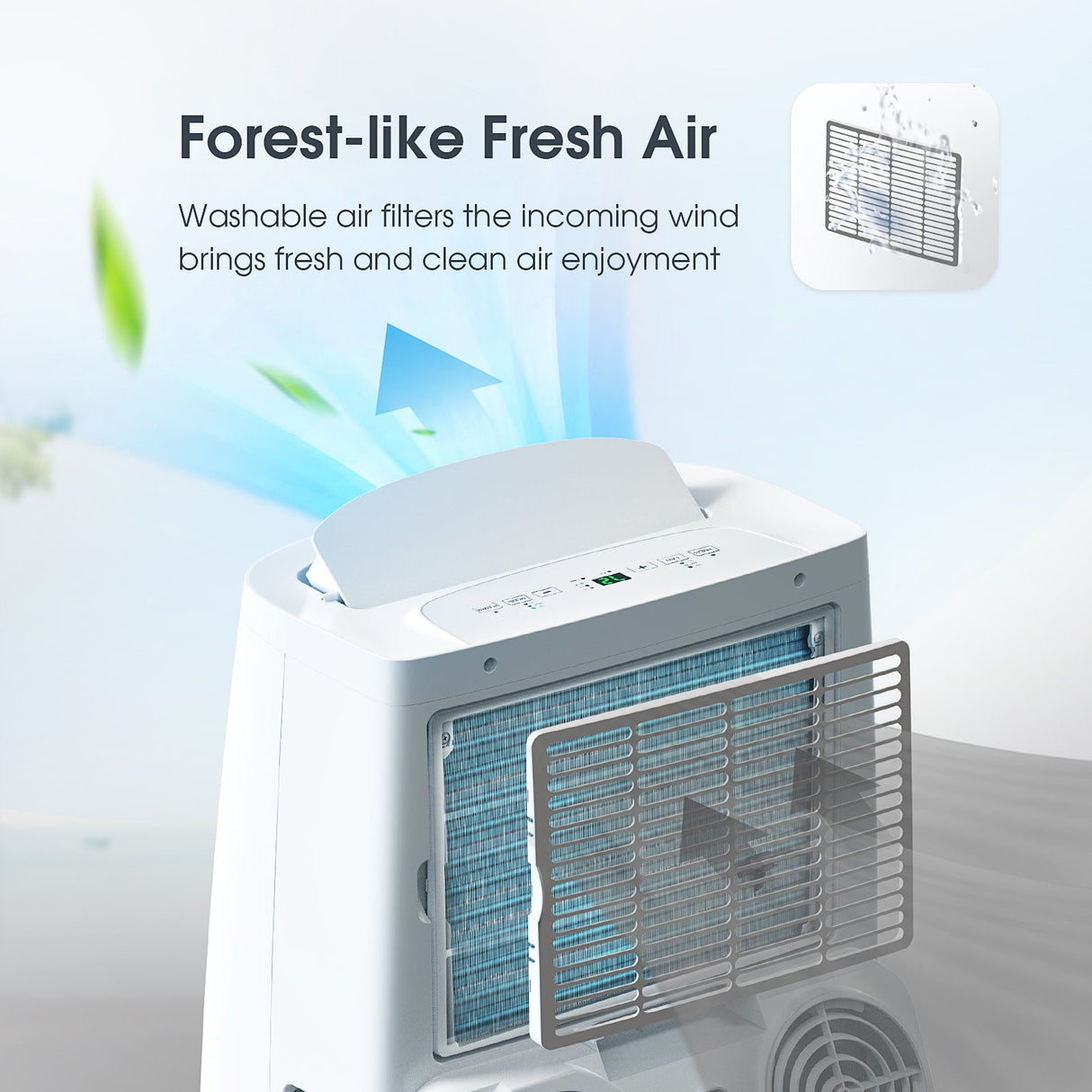 3-in-1 Portable Air Conditioner 14,000 BTU