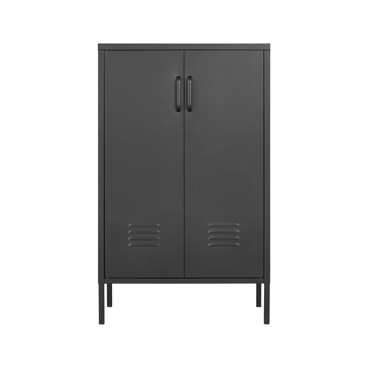 Suitable For Steel Storage Cabinets In Living Rooms, Kitchens, And Bedrooms, 2 Door Miscellaneous Storage Cabinet, Garage Tool Storage Cabinet, And Office File Cabinet 2 Movable Partitions by Couch.com