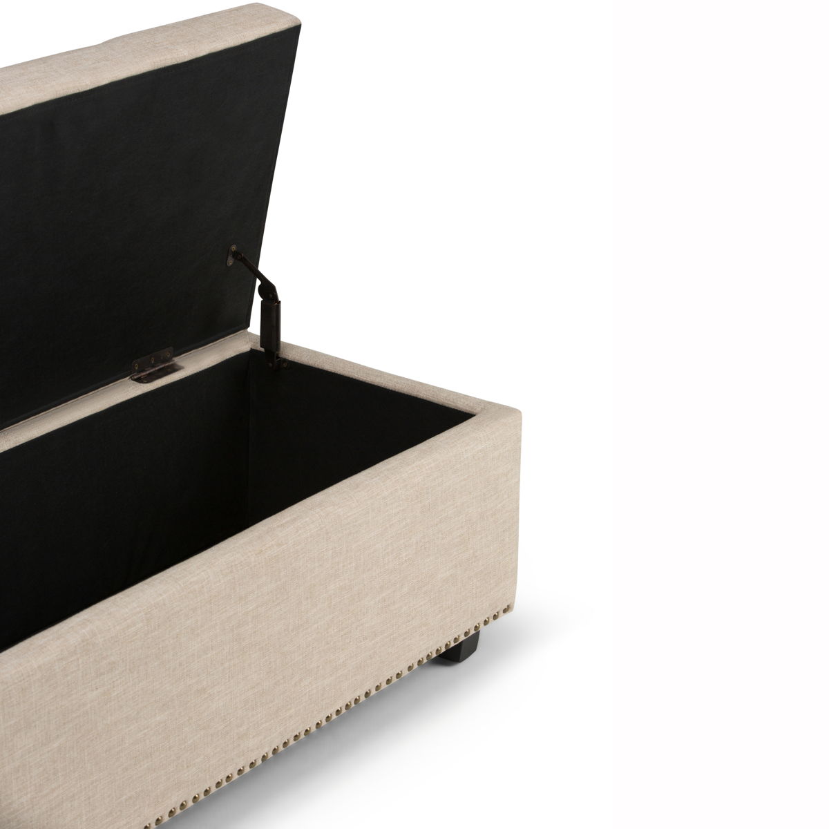 Hamilton - Upholstered Storage Ottoman by Couch.com