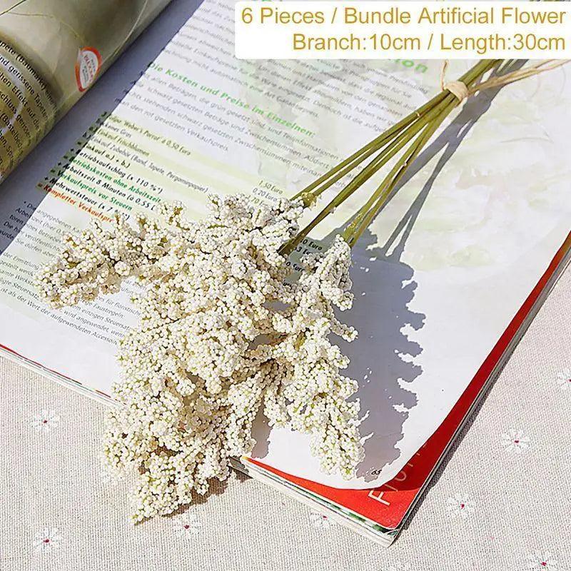 30cm Artificial Silk Peony Flowers Bouquet for Home Decoration - Faux Christmas Flowers & Wedding Flowers