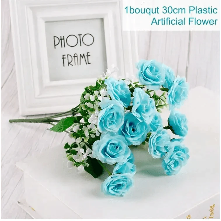 30cm Artificial Silk Peony Flowers Bouquet for Home Decoration - Faux Christmas Flowers & Wedding Flowers