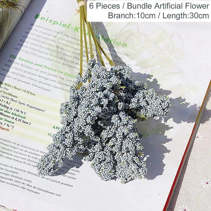 30cm Artificial Silk Peony Flowers Bouquet for Home Decoration - Faux Christmas Flowers & Wedding Flowers