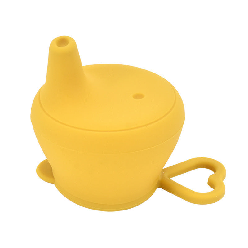 Baby Silicone Cup Lid Splash-proof Cover Feeding Cup Lid Is Free Of BPA