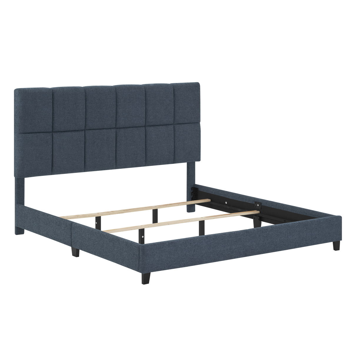 Squares Upholstered Platform Bed by Couch.com