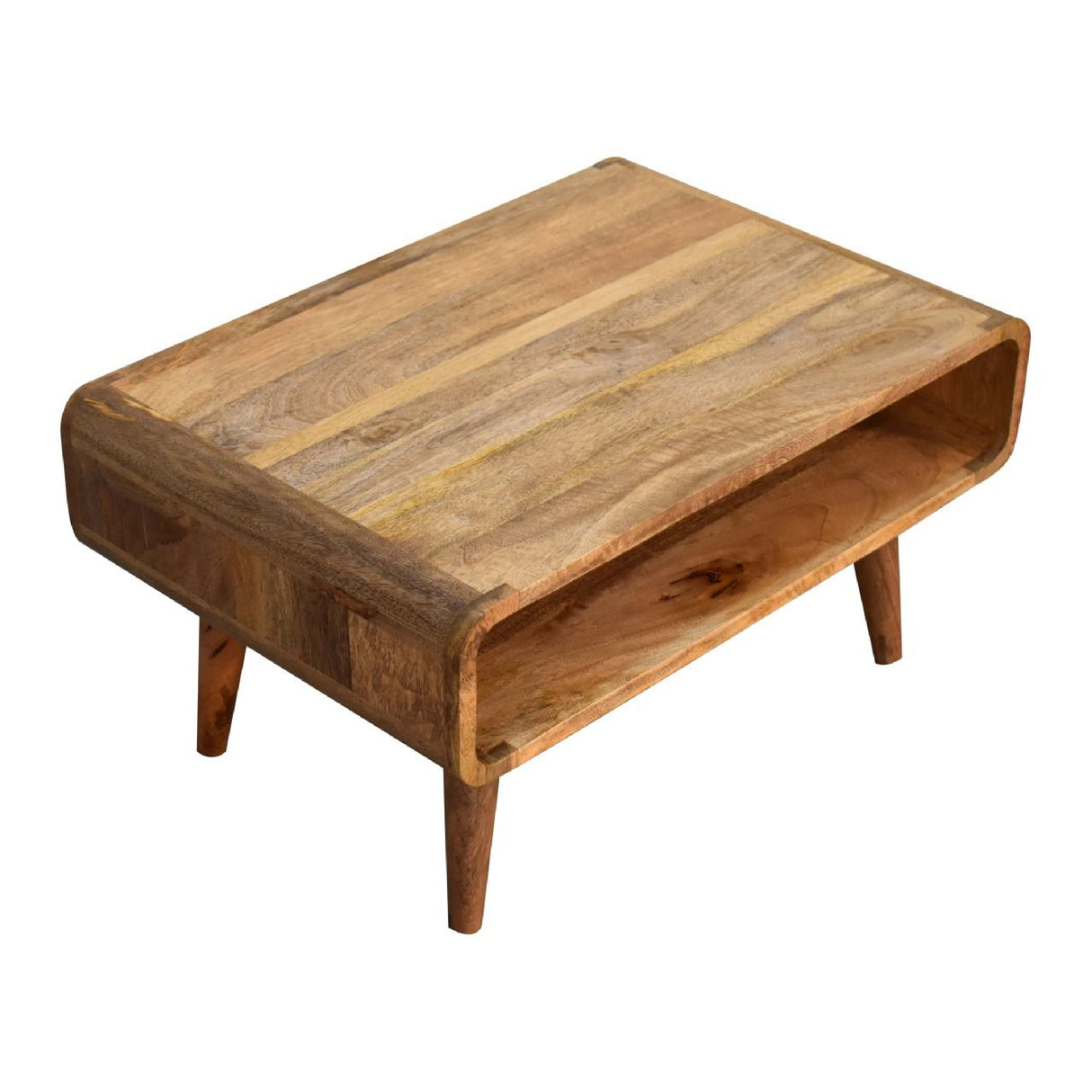 Solid Wood Open Media Unit by Couch.com