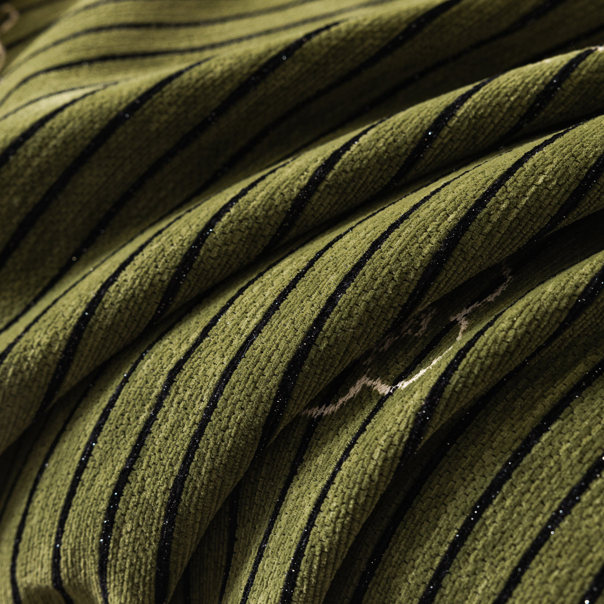 Chenille Camellia Floral Sofa Throw Cover Couch Blanket with Striped Jacquard