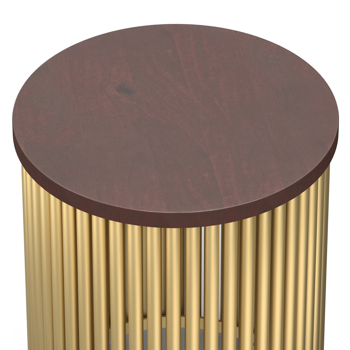 Demy - Handcrafted Metal Accent Table by Couch.com