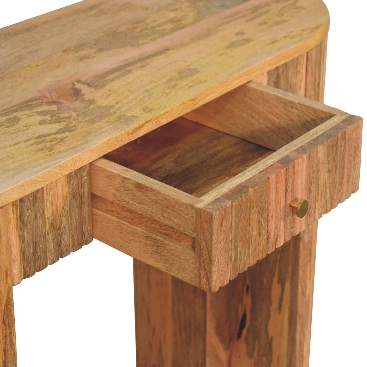 Soba - Straight Console Table - Oak by Couch.com