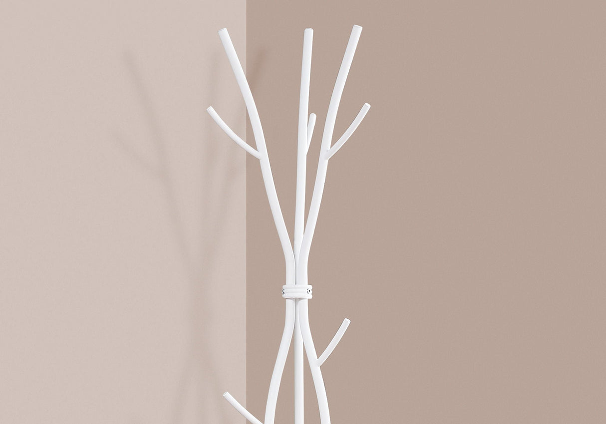 Coat Rack, Hall Tree, Free Standing, 11 Hooks, Entryway, Contemporary & Modern by Couch.com