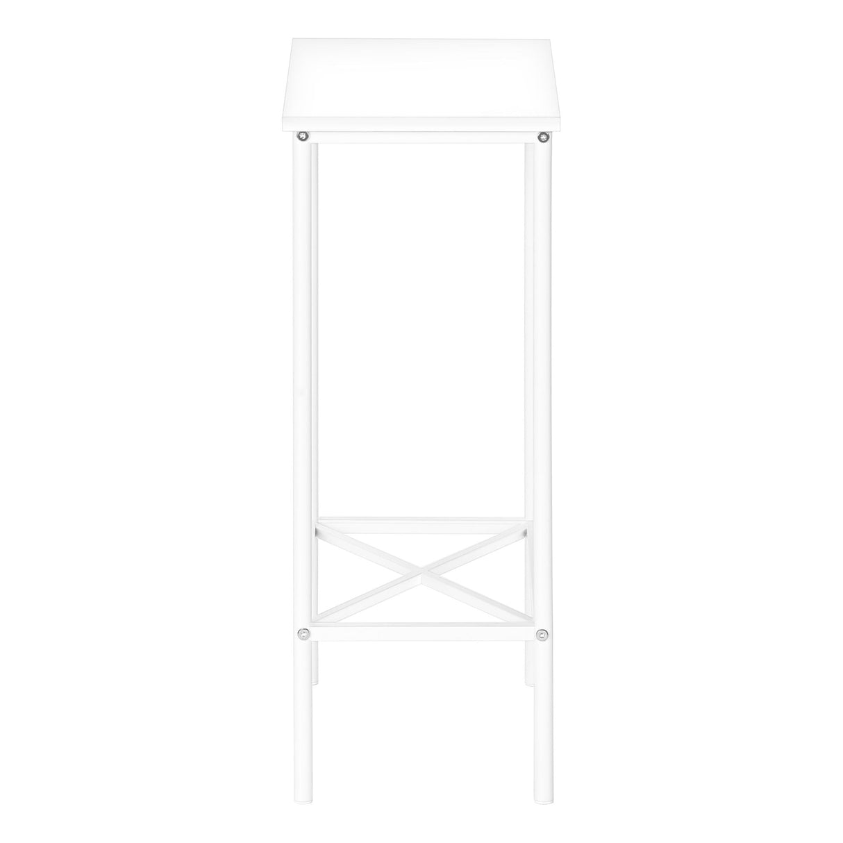 Accent Side Table, Narrow, Small, 2 Tier, Contemporary & Modern by Couch.com