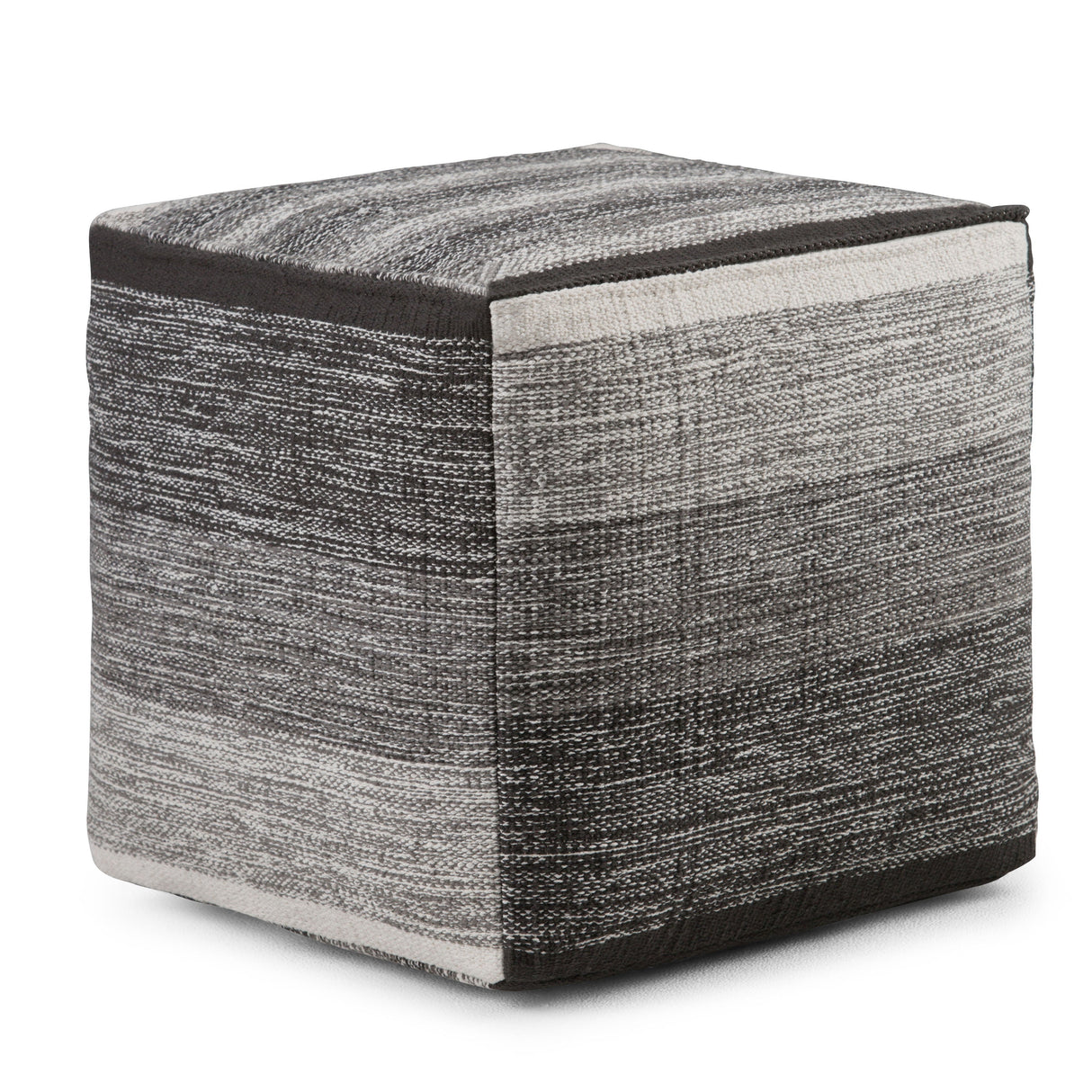Naya - Upholstered Cube Pouf by Couch.com