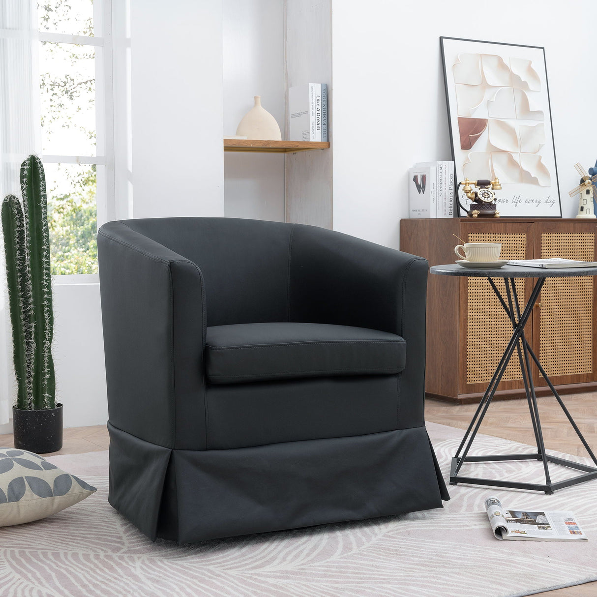 27.36" Wide Swivel Chair by Couch.com