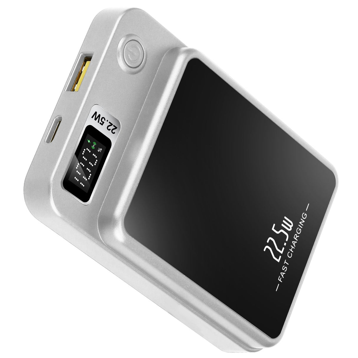 10000mAh 2-In-1 Magnetic Wireless Power Bank by DirectDeals