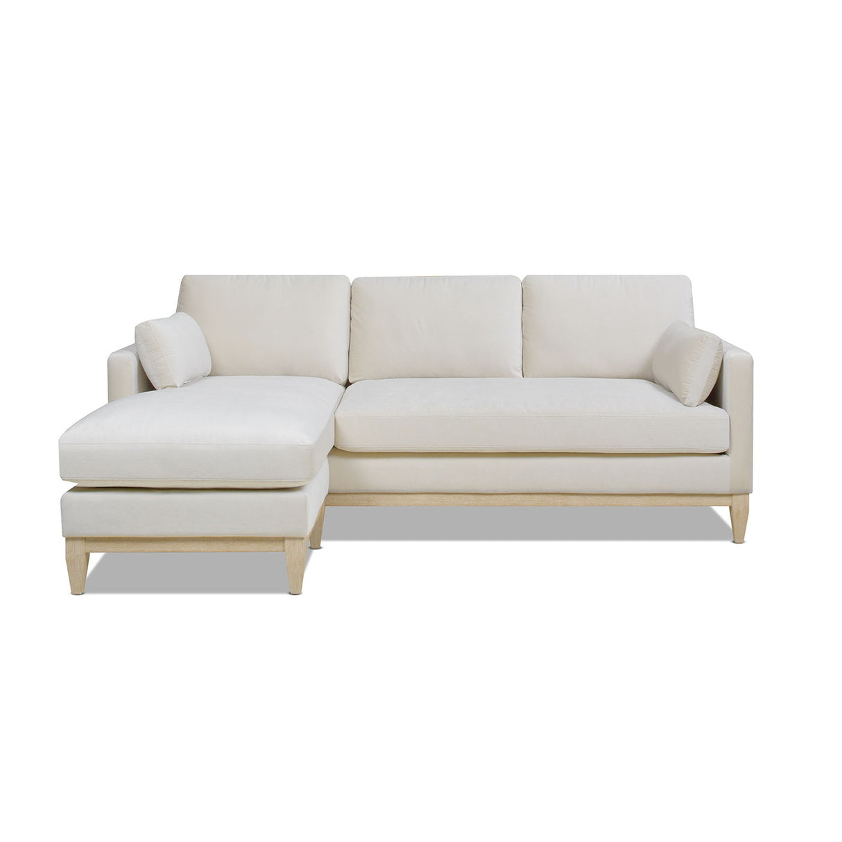 Knox - Modern Farmhouse Reversible Chaise Sectional Sofa by Couch.com