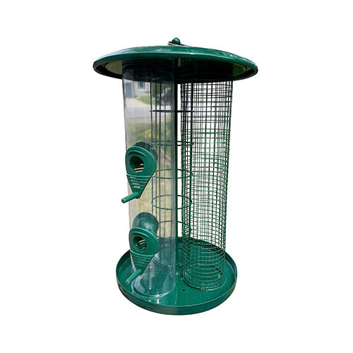 Triple Bird Feeder by Garden Guru