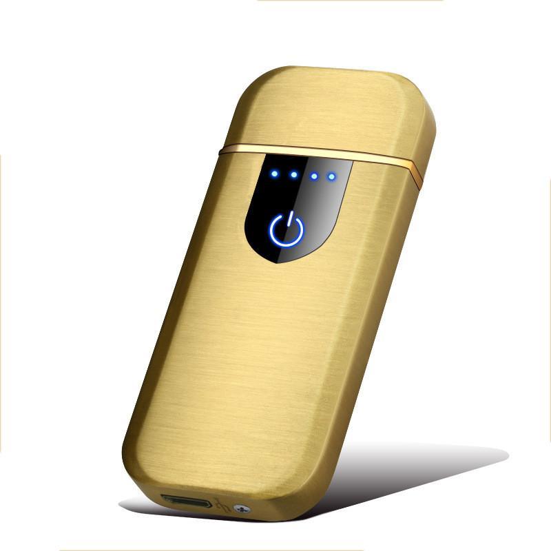 Modern Touch Electric lighter Plasma Lighters Dual arc Lighter USB lighters Flameless Rechargeable Lighter Windproof Lighter Electric lighters for Men Gift Gadgets Accessories