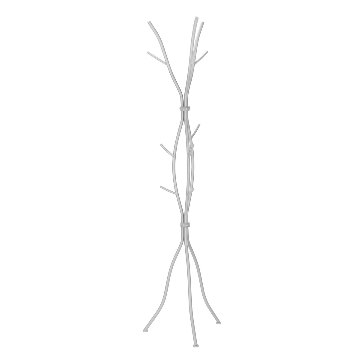 Coat Rack, Hall Tree, Free Standing, 11 Hooks, Entryway, Contemporary & Modern by Couch.com