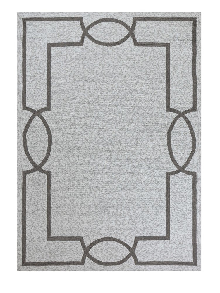 3' X 5' Ivory Indoor Outdoor Area Rug