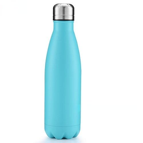 350/500/750/1000ml Double Wall Stainless Steel Water Bottle Thermos Bottle Keep Hot and Cold Insulated Vacuum Flask Sport Stainless Steel Double Wall Insulated Water Bottle for Travel
