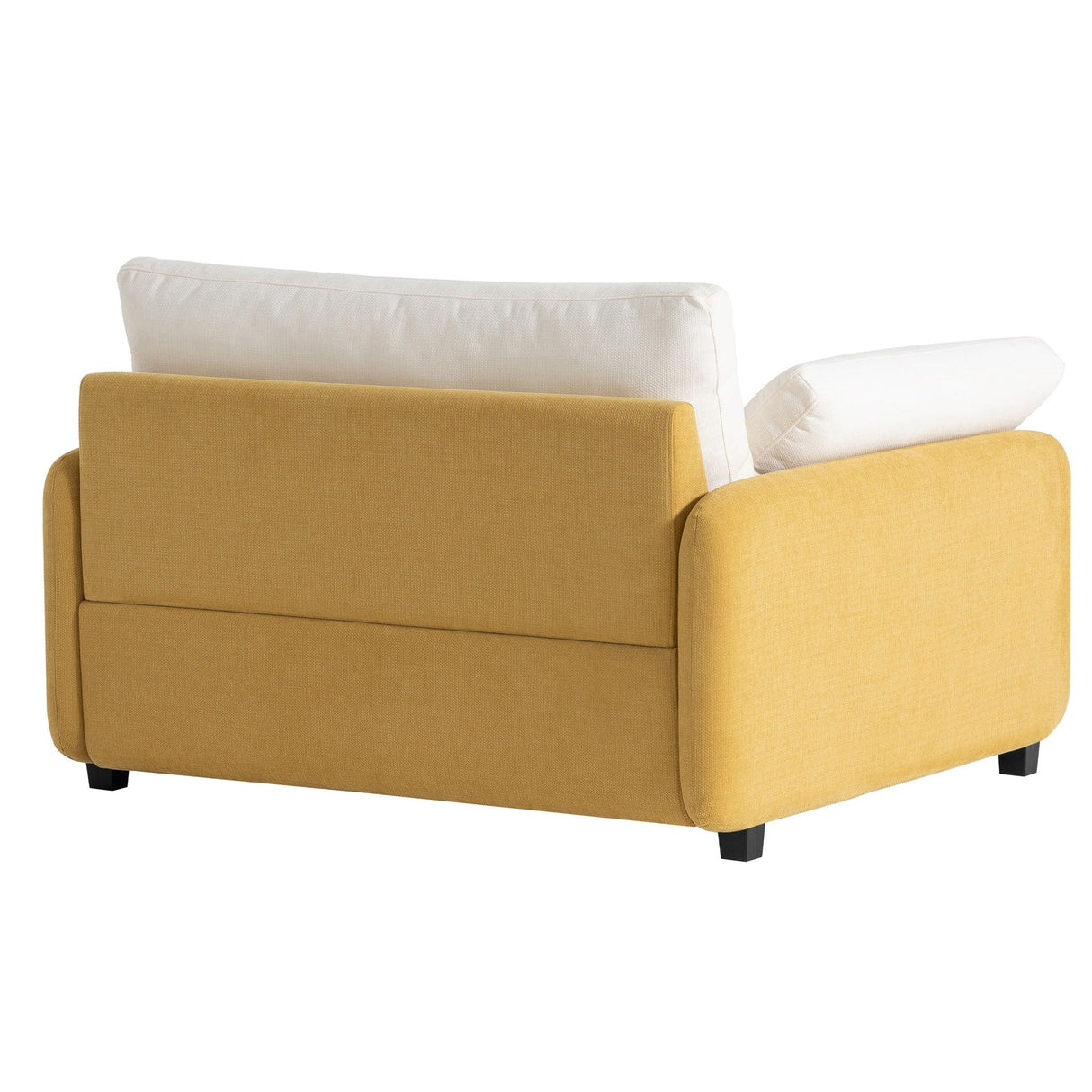 Oversized Single Sofa Chair Wide And Deep Seat, Modern Upholstered Comfy Blocking Couch Lounge With Pillows by Couch.com