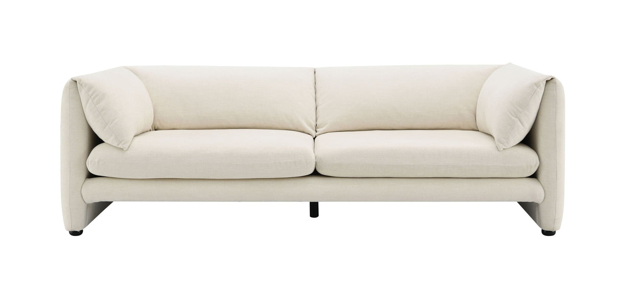 Jaeda - Boucle Sofa - Beige by Couch.com