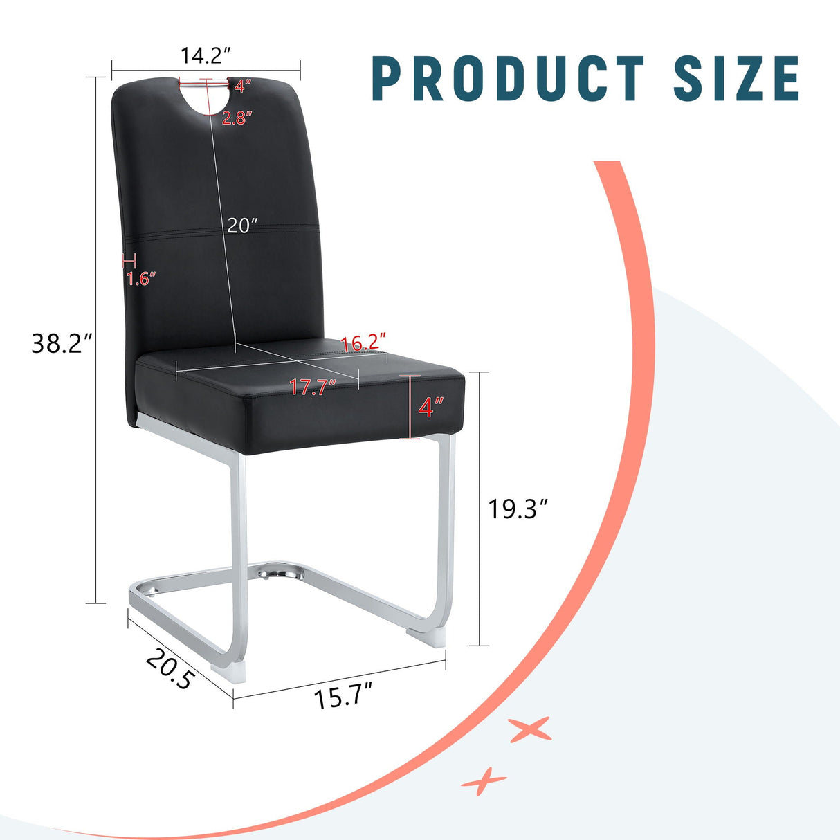 Coaster Dining Chairs With Built In Spring Packages & Ergonomic Design by Couch.com