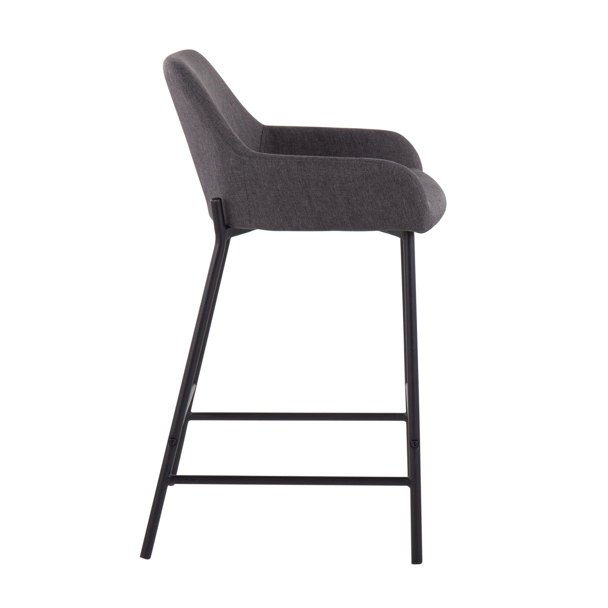 Daniella - Industrial Fixed Height Counter Stool (Set of 2) by Couch.com