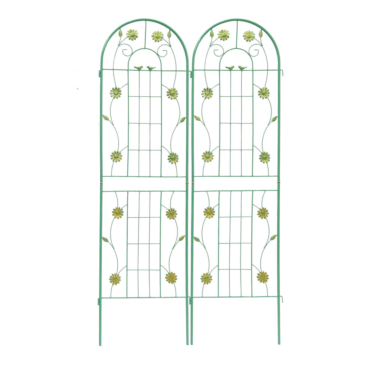 Metal Garden Trellis Rustproof Trellis For Climbing Plant Outdoor Flower Support