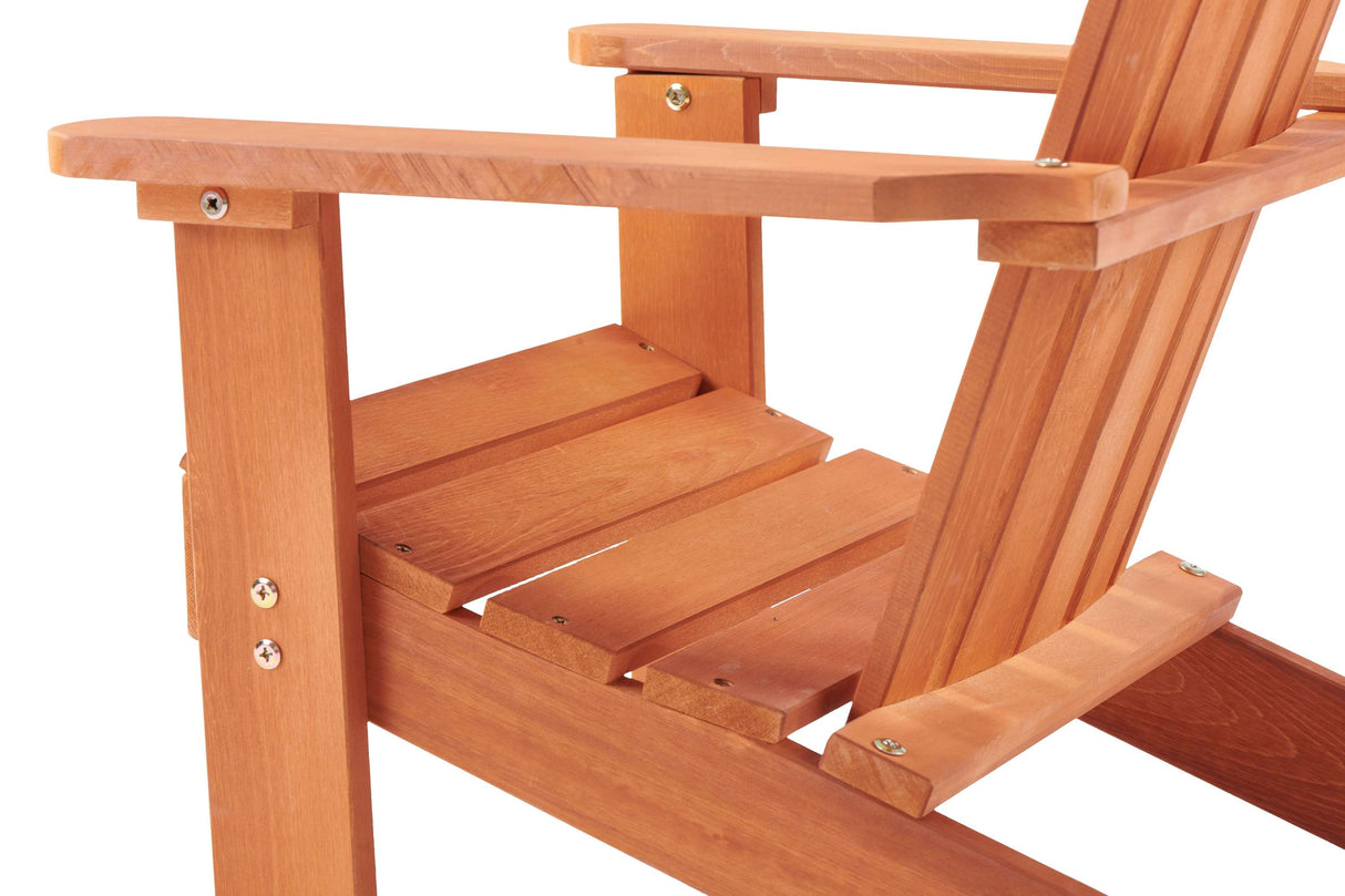 Wooden Kid's Adirondack Chair for Indoor and Outdoor Use