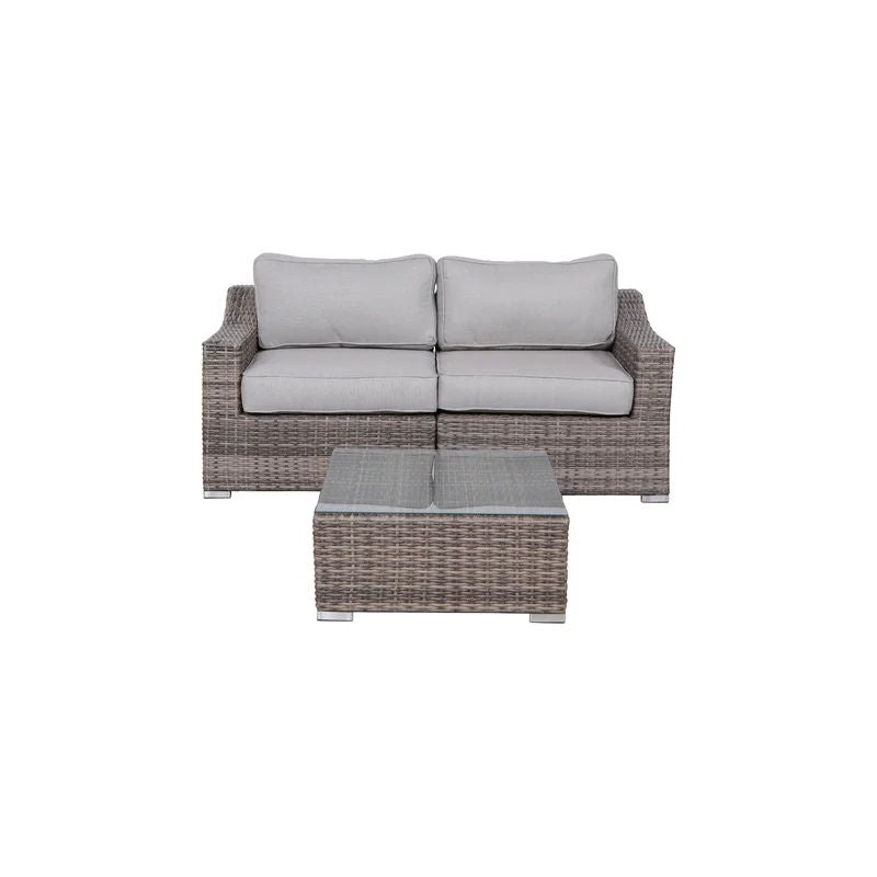 Stylish Sofa Seating Group With Cushions Perfect For Outdoor Gatherings by Couch.com