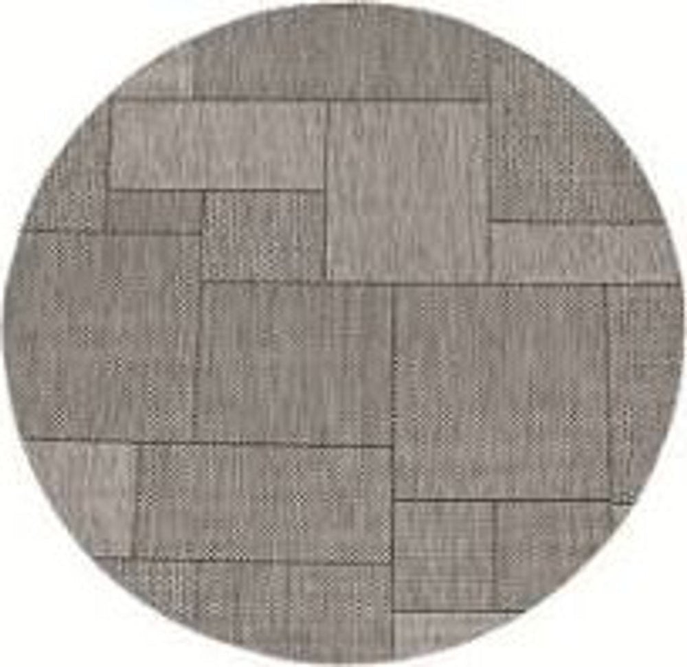 3' X 4' Gray Southwestern Indoor Outdoor Area Rug