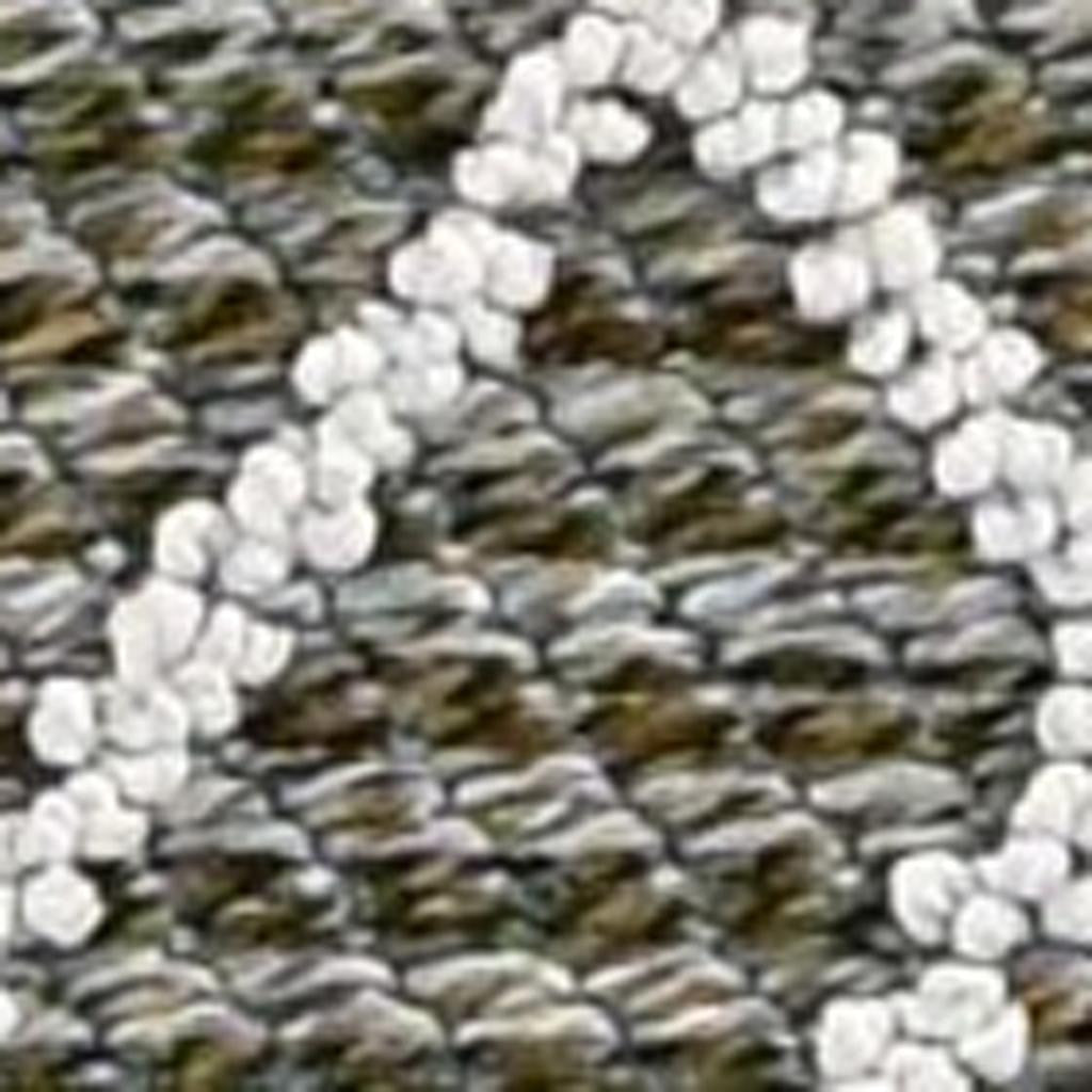 4' X 6' Gray Southwestern Indoor Outdoor Area Rug