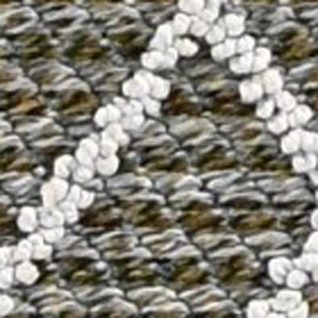 4' X 6' Gray Southwestern Indoor Outdoor Area Rug