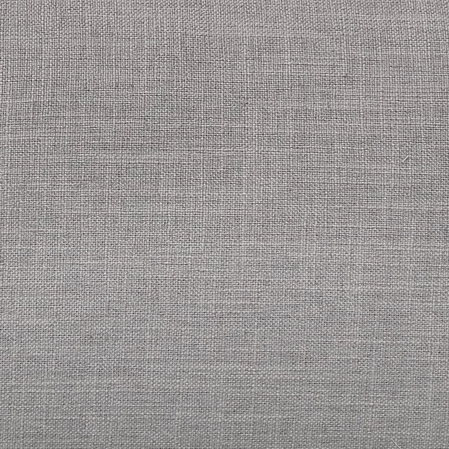 38" Gray and Brown Linen Arm Chair