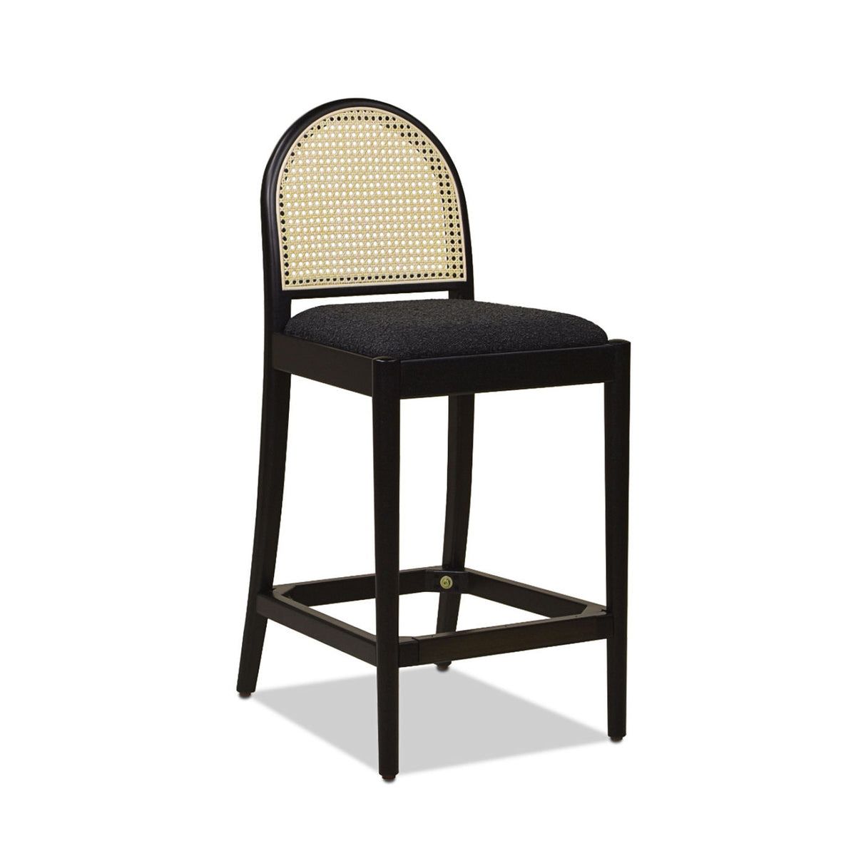 Panama - Curved Back Cane Counter Stool (Set of 2) by Couch.com