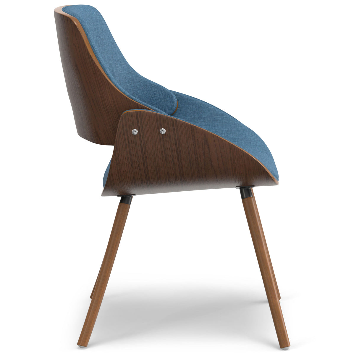 Malden - Bentwood Upholstered Dining Chair With Wood Back by Couch.com