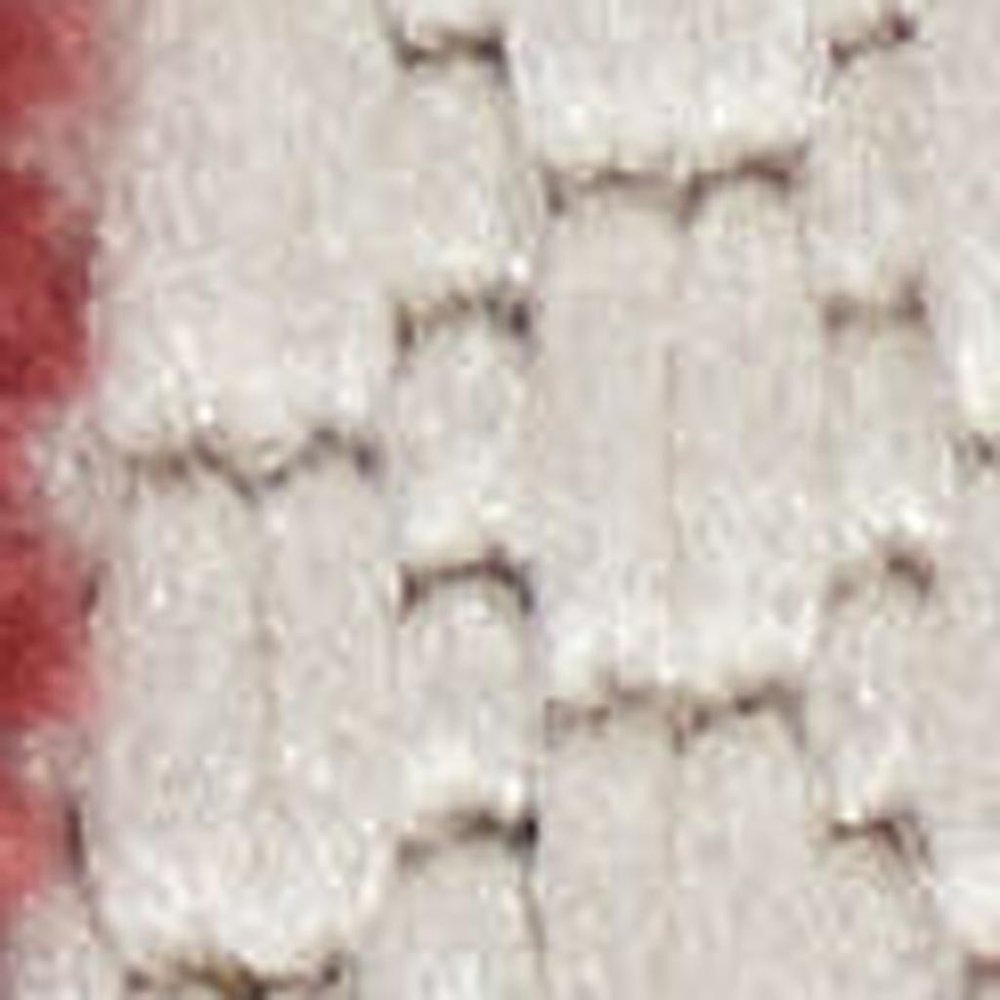 8' X 11' Green And Ivory Handmade Indoor Outdoor Area Rug