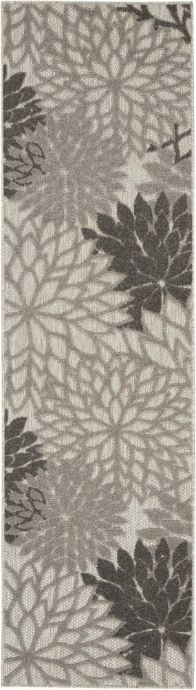 6' Gray Indoor Outdoor Area Rug