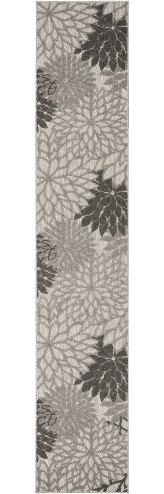 6' Gray Indoor Outdoor Area Rug