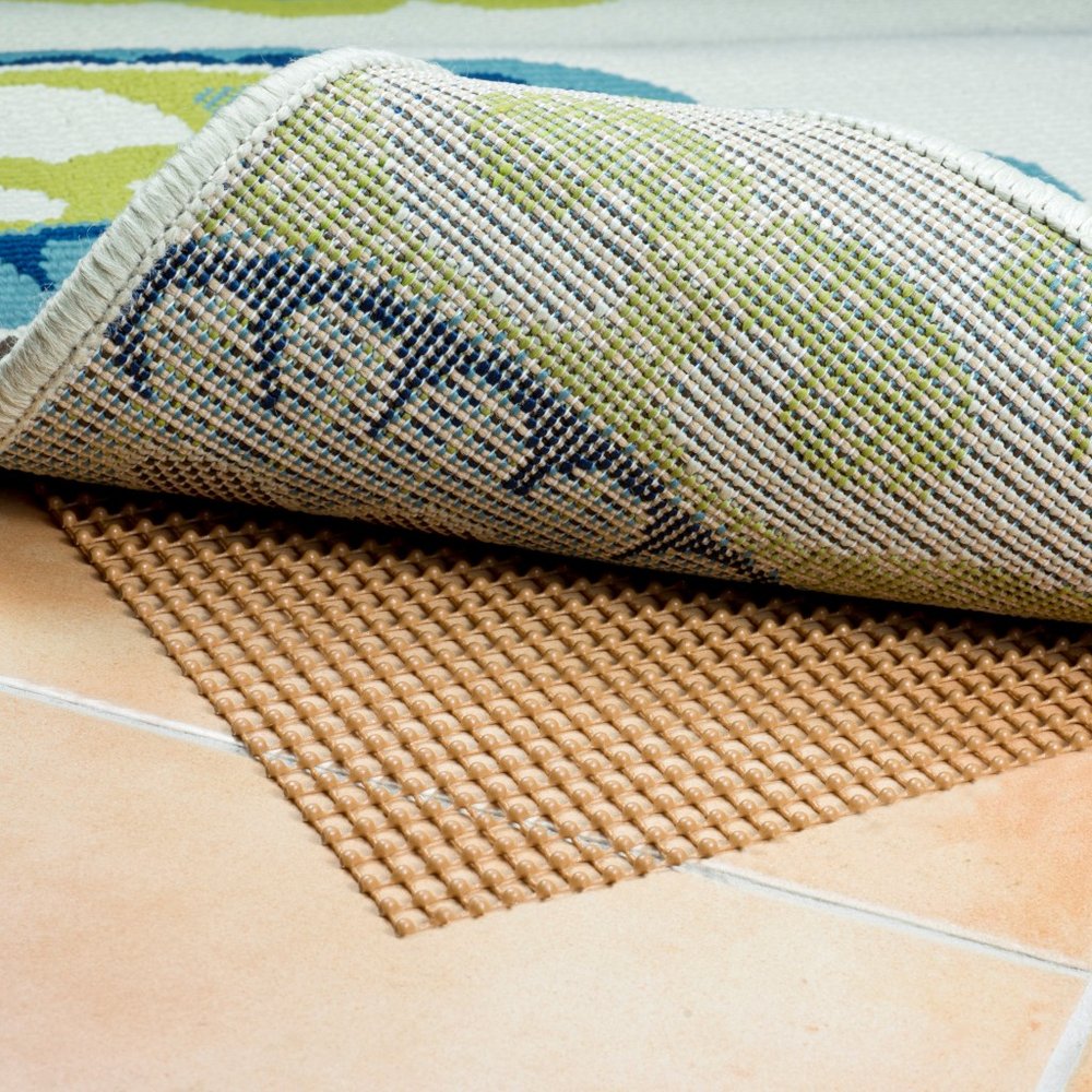 2' x 3' Brown Non Slip Indoor Outdoor Rug Pad