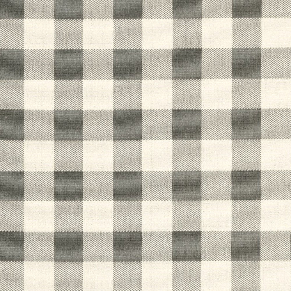 8' Gray And Ivory Indoor Outdoor Runner Rug