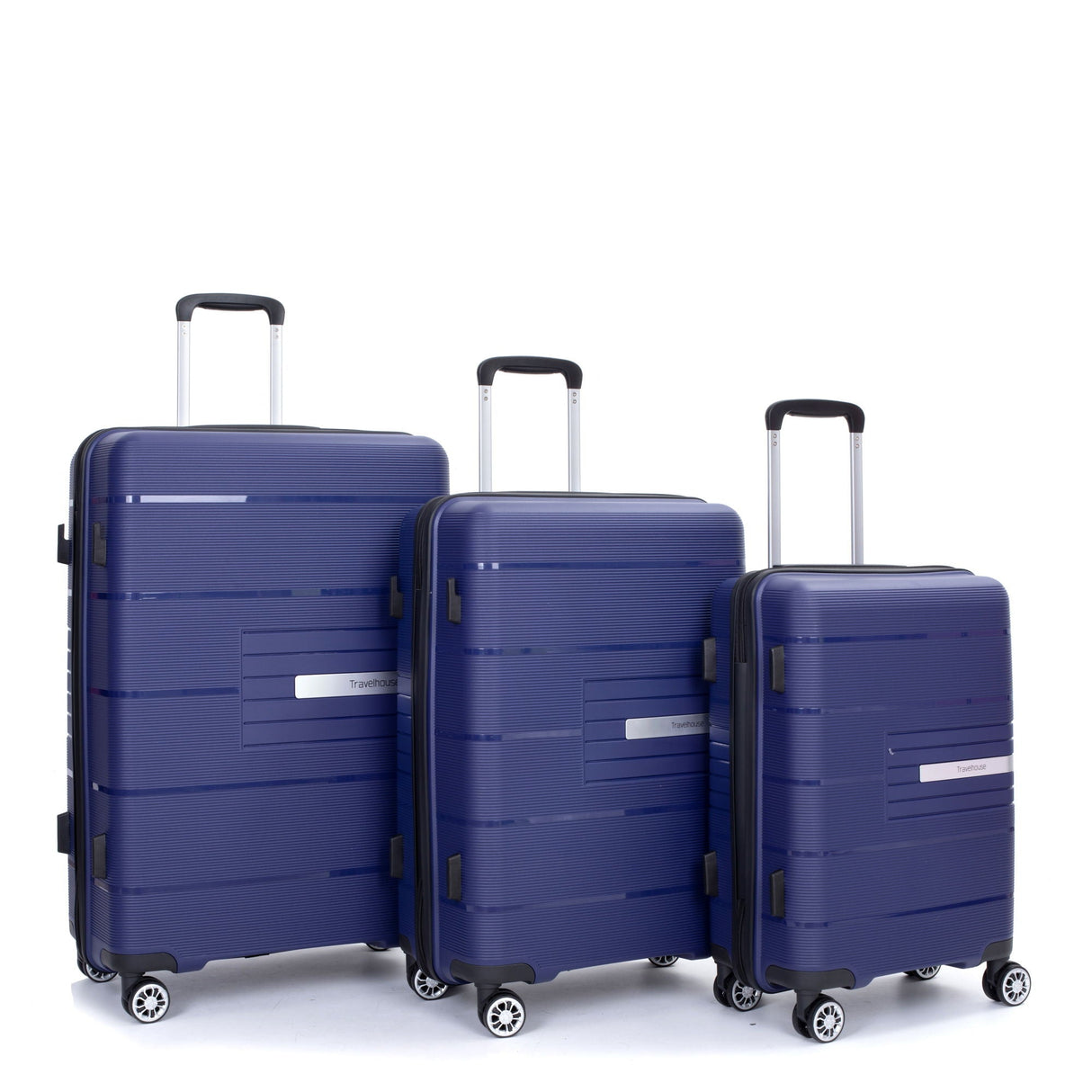 Hardshell Suitcase Double Spinner Wheels Luggage Sets, Lightweight With Tsa Lock, 3 Piece Set by Couch.com