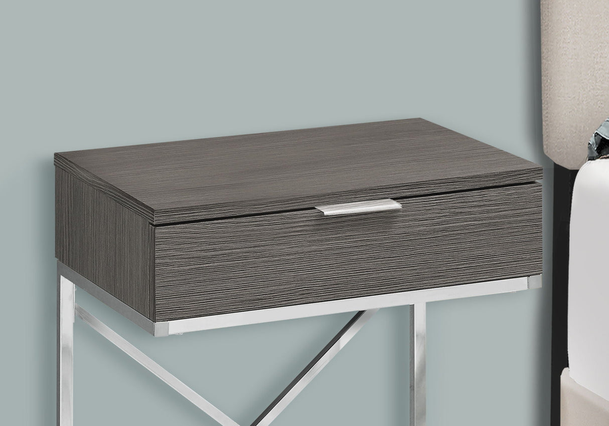 Accent Side Table, Storage Drawer, Spacious Tabletop, Contemporary & Modern by Couch.com