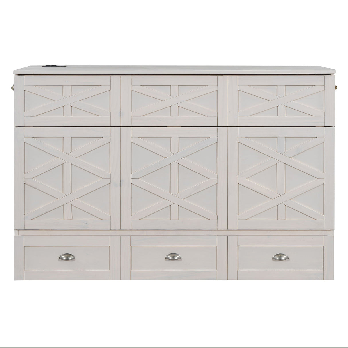 Murphy Bed With Large Drawers And USB Ports by Couch.com