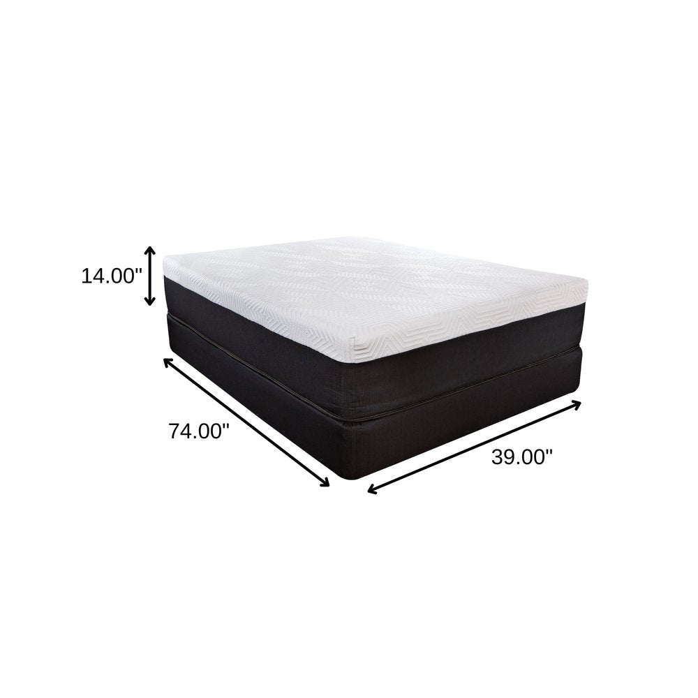 14" Hybrid Pocket Coil Copper Infused Gel Memory Foam Mattress