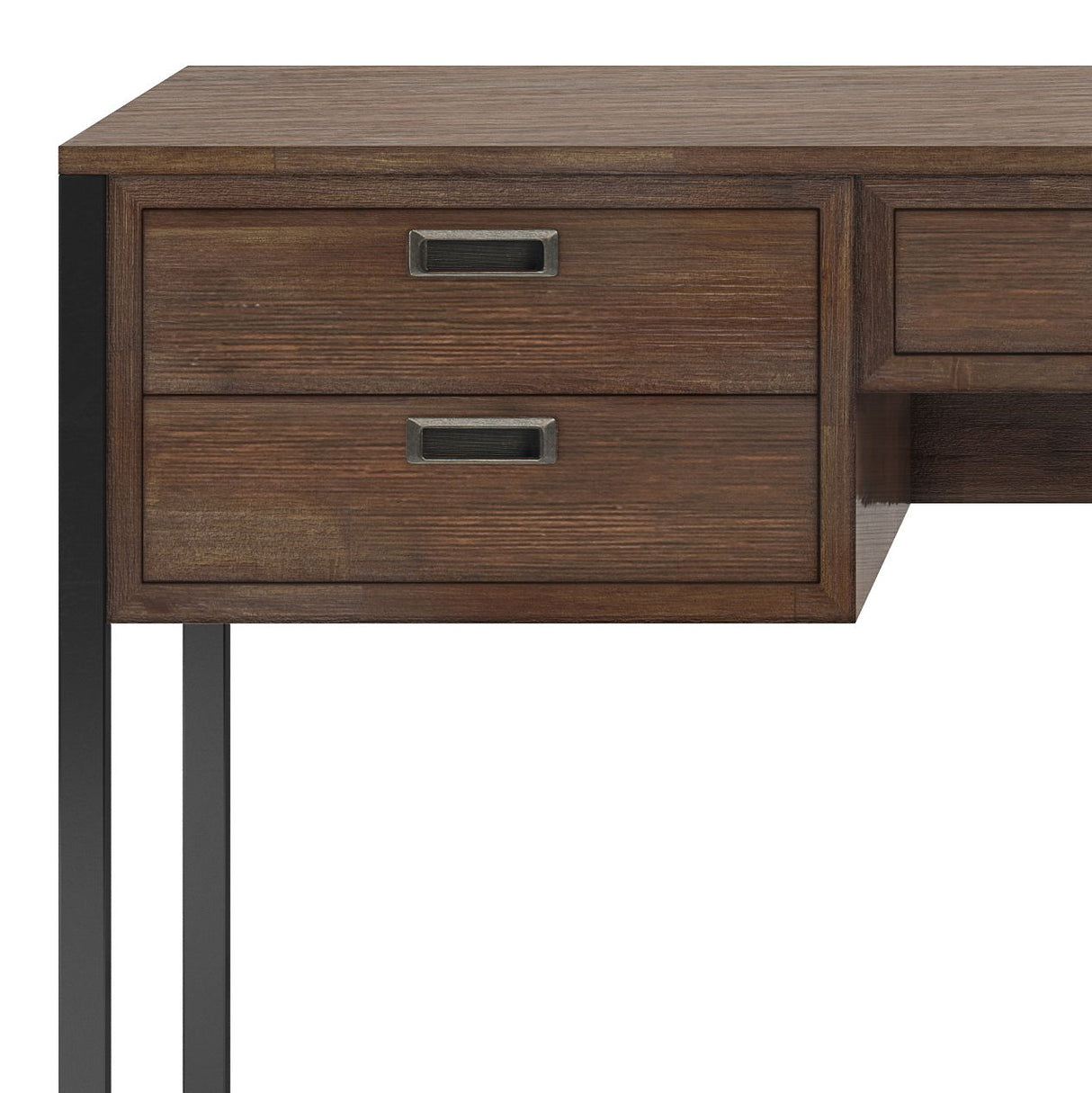 Richmond - Desk - Rustic Natural Aged Brown by Couch.com