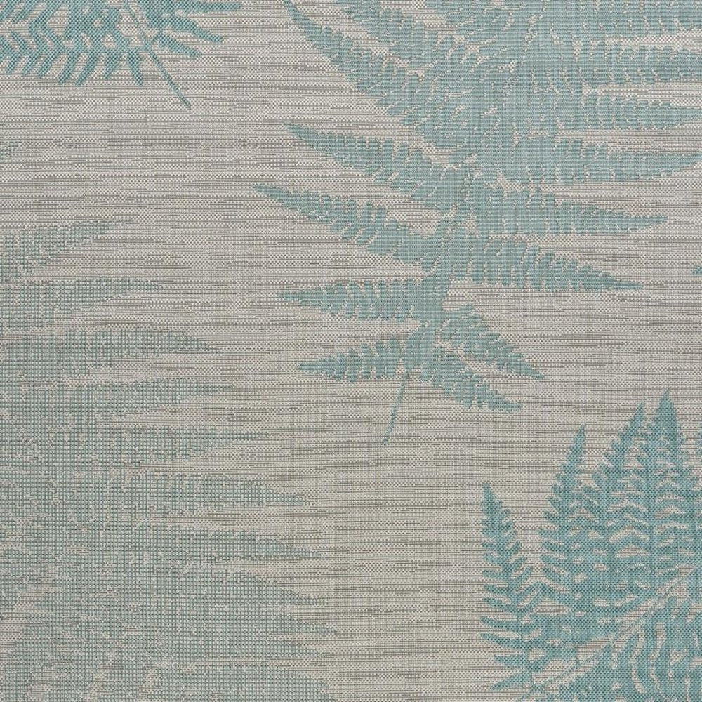 5' X 7' Gray Indoor Outdoor Area Rug