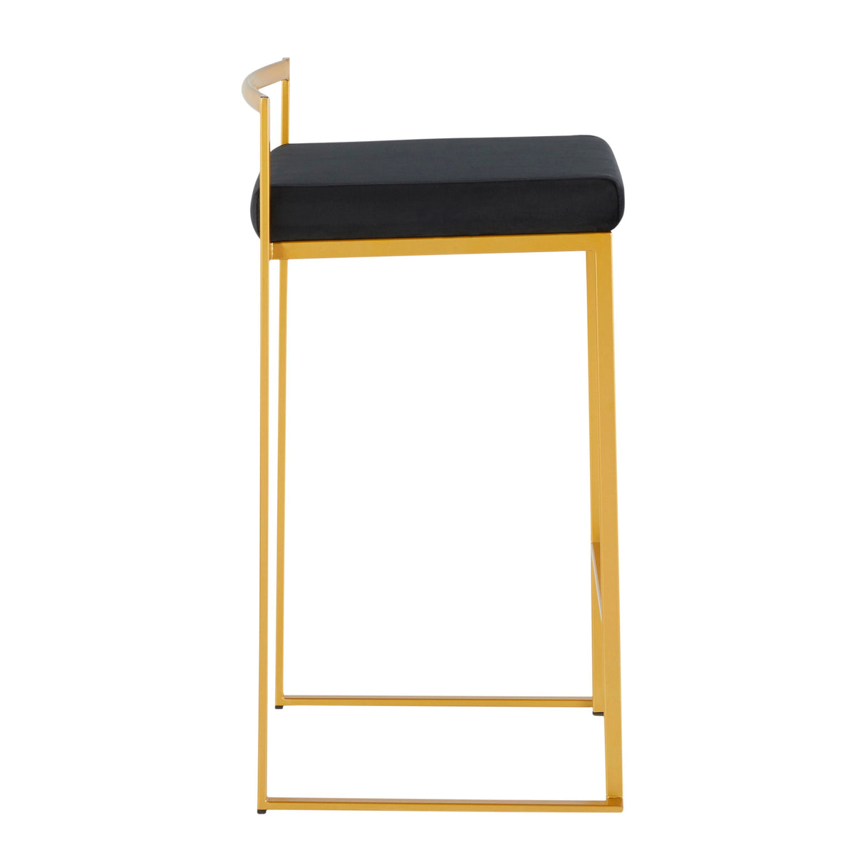 Fuji - Contemporary / Glam Design Counter Stool (Set of 2) by Couch.com