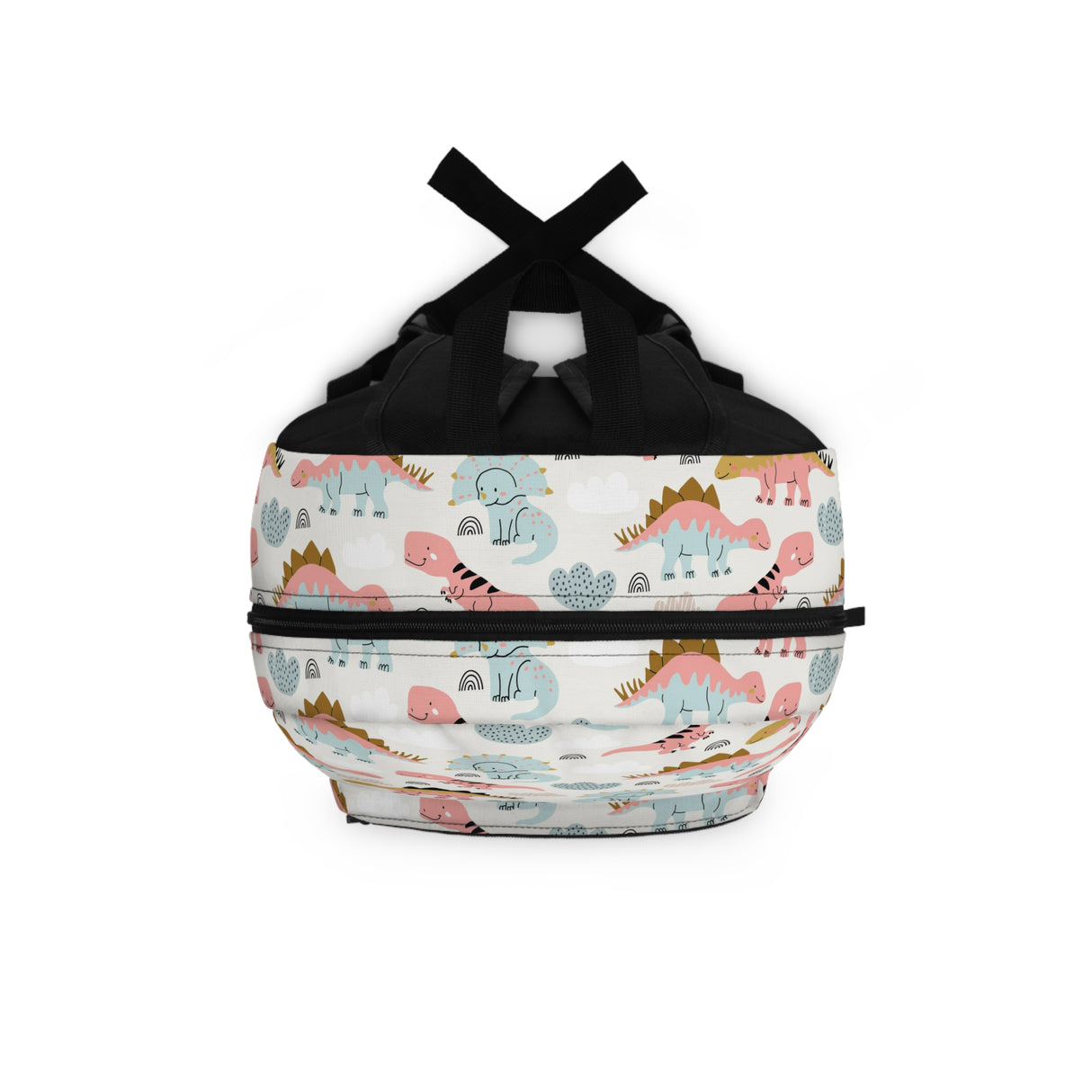 Kids Dinosaur White Backpack