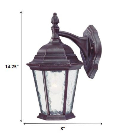 Light Brown Hanging Carousel Wall Light